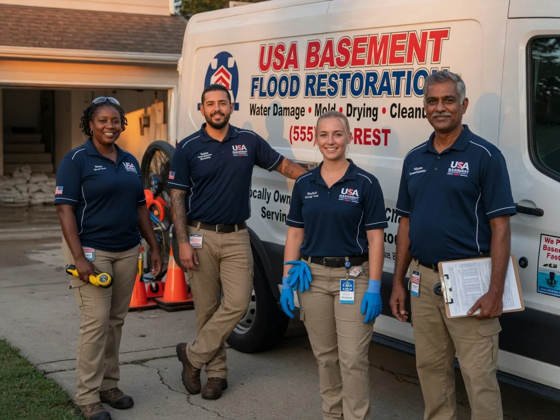 Basement Flood Cleanup company in Stark, KS