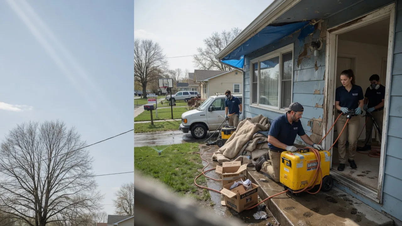 Basement Flood Cleanup in Stark, KS near me